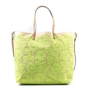 Valentino Reversible Lace Tote